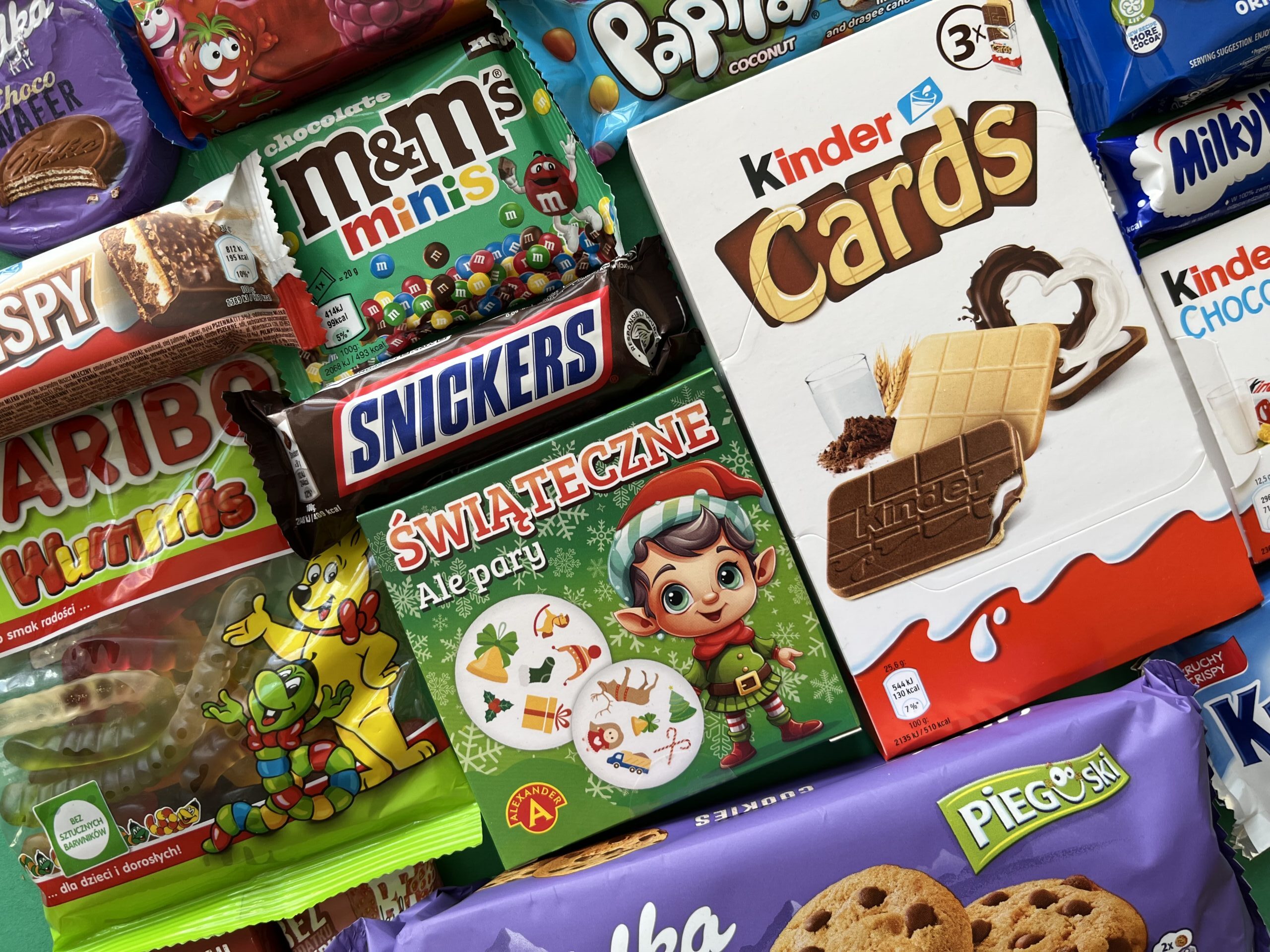 paczki dla dzieci ze słodyczami